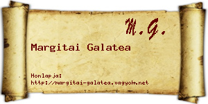 Margitai Galatea névjegykártya
